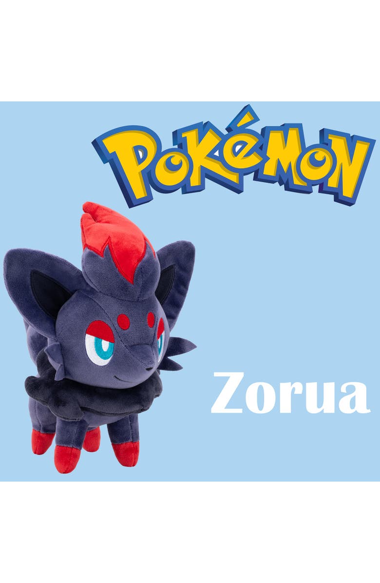 POKEMON 8 Inch Zorua Plush, Alternate, color, Multicolored