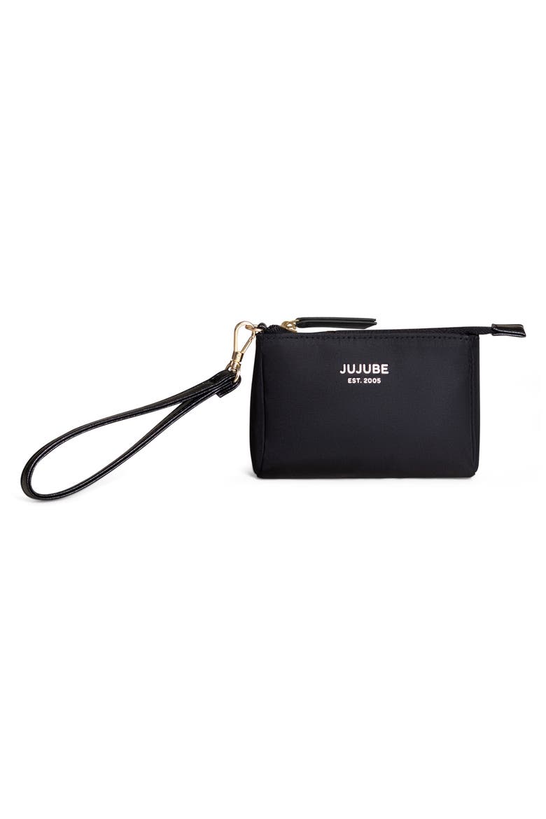 Set of 3 Pouches, Alternate, color, BLACK