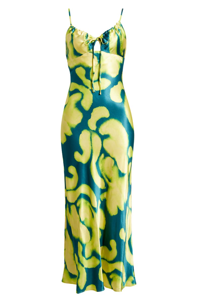 Topshop Cami Satin Slipdress, Alternate, color,