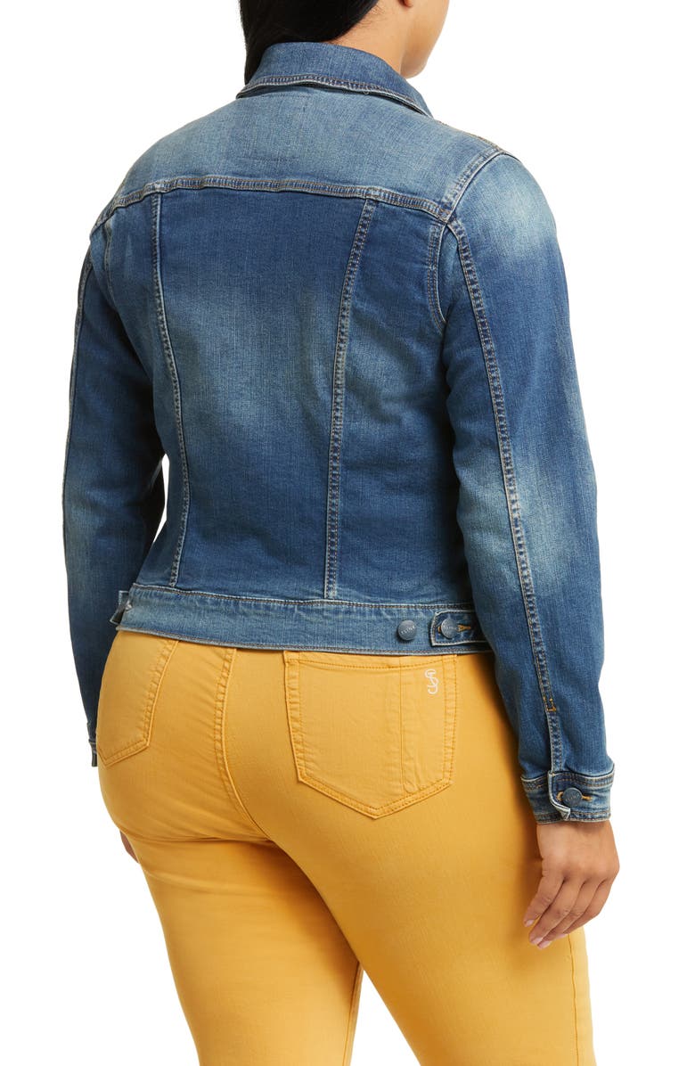SLINK Jeans Denim Jacket, Alternate, color, Hayden
