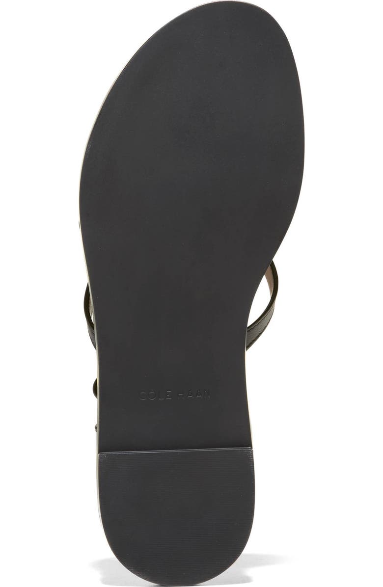 Cole Haan Flynn Strappy Sandal, Alternate, color, Black Leather