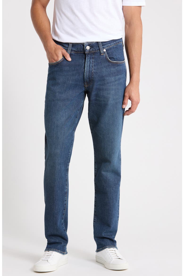 Gage Slim Straight Leg Jeans, Main, color, HEIRLOOM DK VINT INDIGO