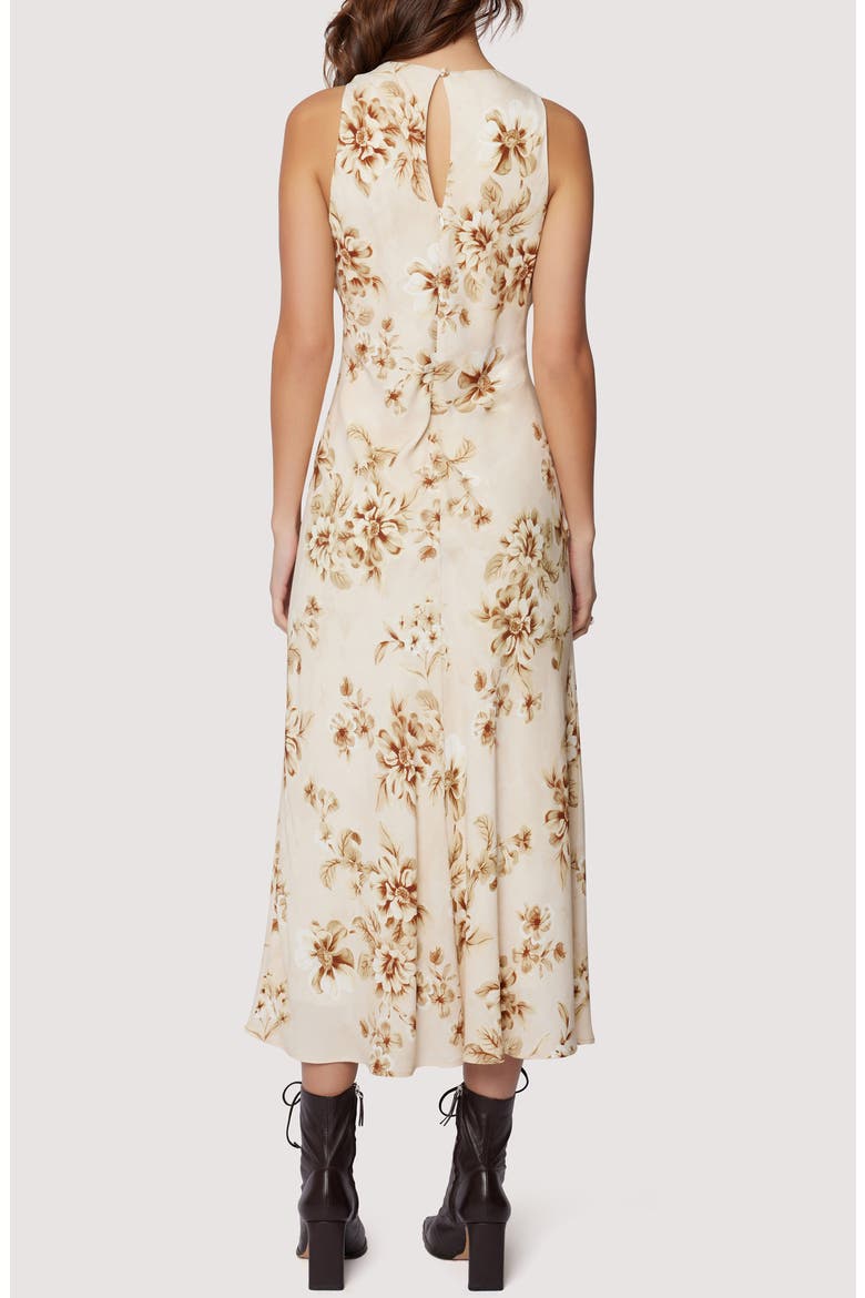 Dreams of Iris Midi Dress, Alternate, color, CREAM-FLORAL