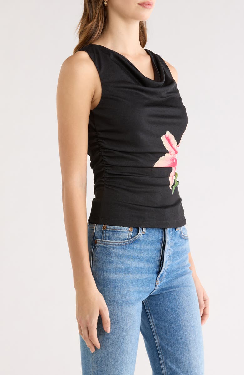 Rails Fete Lily Print Tank, Alternate, color, Peach Lily