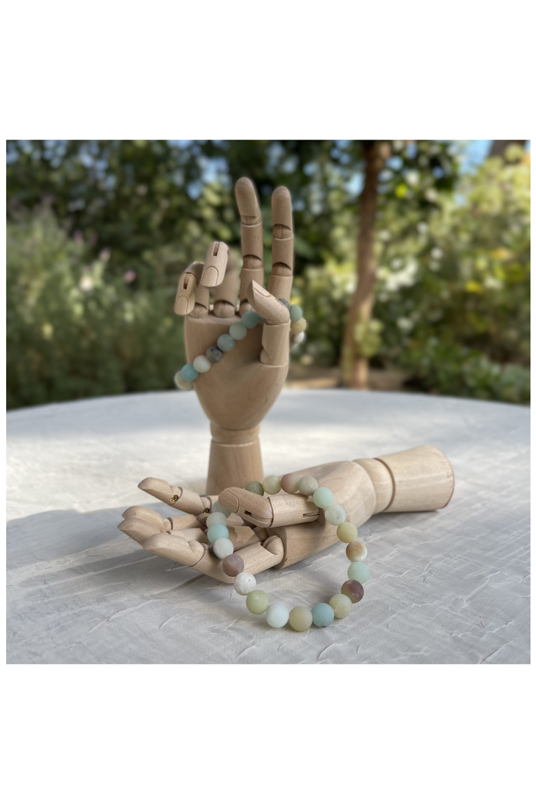 Crystal Healing Beaded Bracelet, Alternate, color, Amazonite