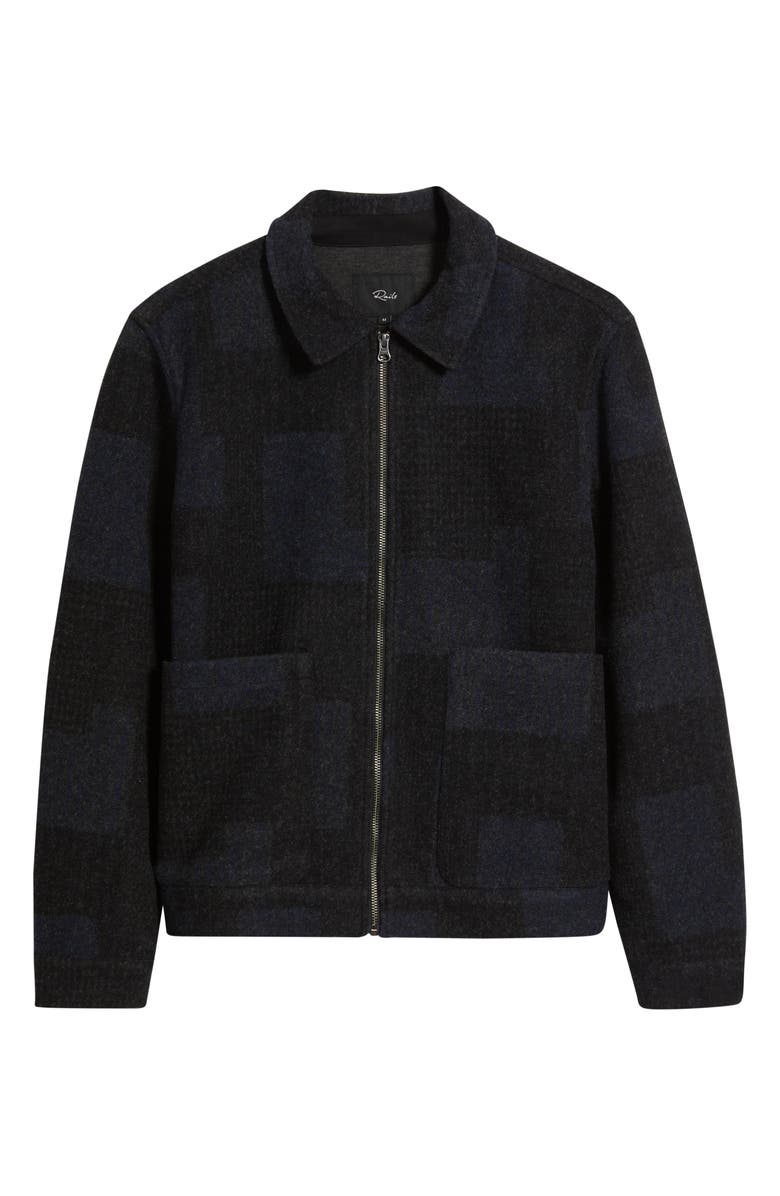 Rails Simon Plaid Zip-Up Jacket, Alternate, color, 