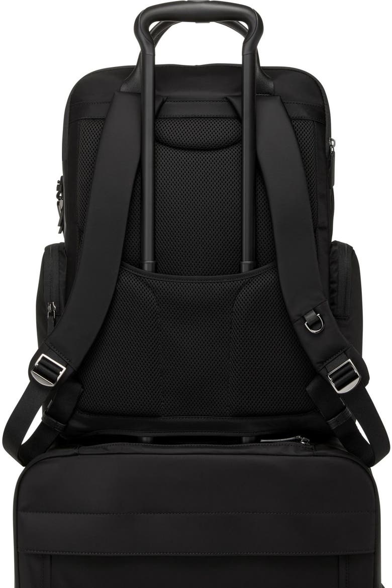 atlanta backpack tumi Voyageur Exterior material 65 Nylon + 25 Polyester + 10 Leather Trim Adjustable strap Padded adjustable backpack straps with D TUMI VOYAGEUR ATLANTA BACKPACK |