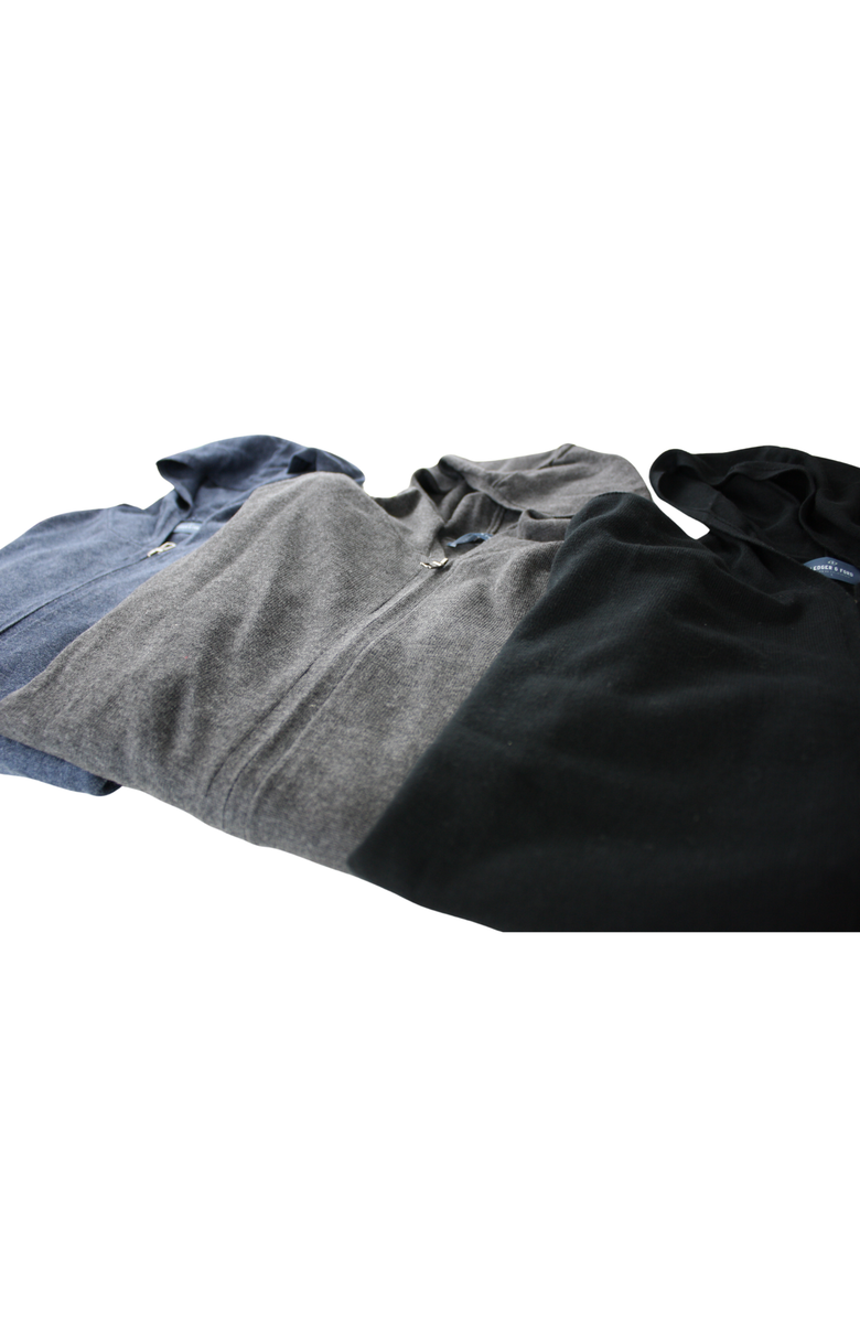 Ledger & Ford Black Tomales Hoodie, Alternate, color, Black