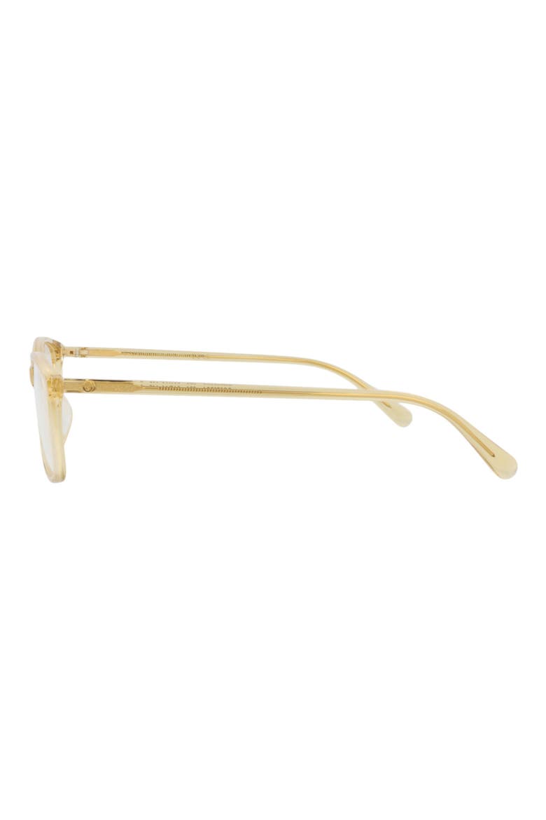 54mm Square Optical Glasses, Alternate, color, BROWN BROWN TRANSPARENT