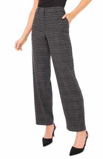 Halogen® Plaid Straight Leg Pants