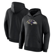Logo Athletic Men's Logo Athletic Black Baltimore Ravens Primary Logo Hoodie