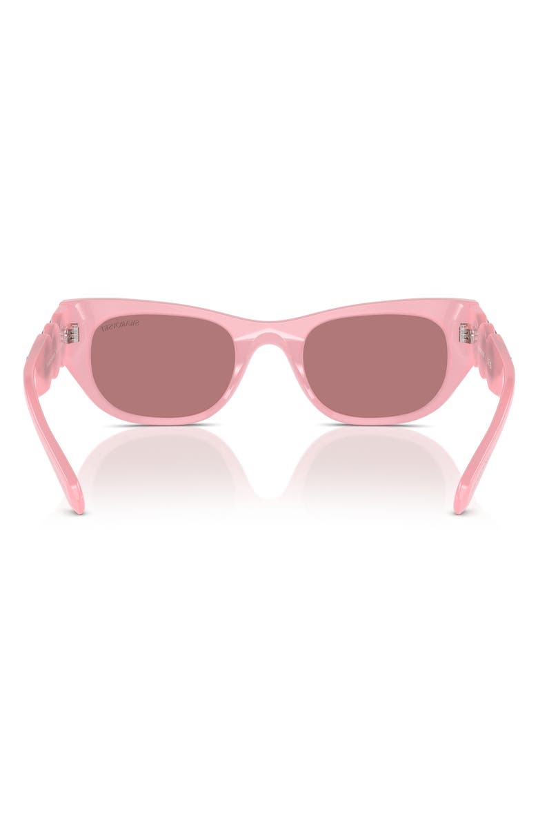 Swarovski 53mm Pillow Sunglasses, Alternate, color, 
