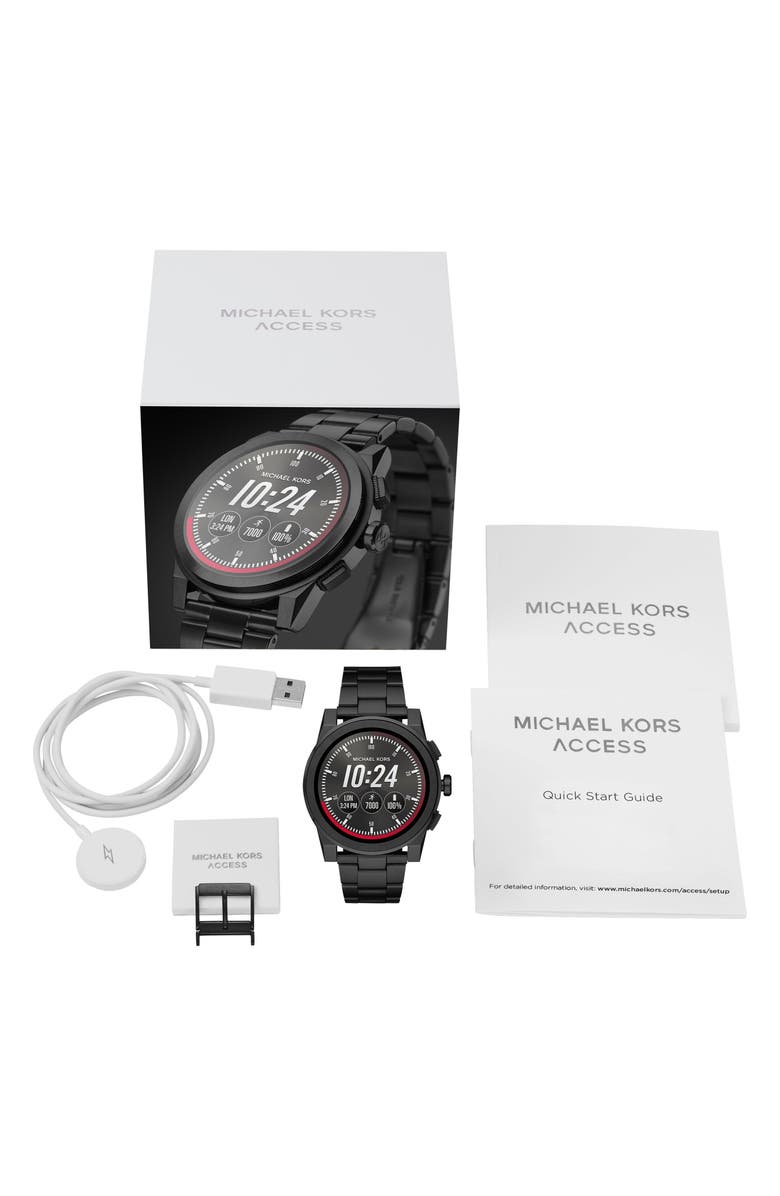 Michael Kors Access Grayson Smart Bracelet Watch, 47mm, Alternate, color, 
