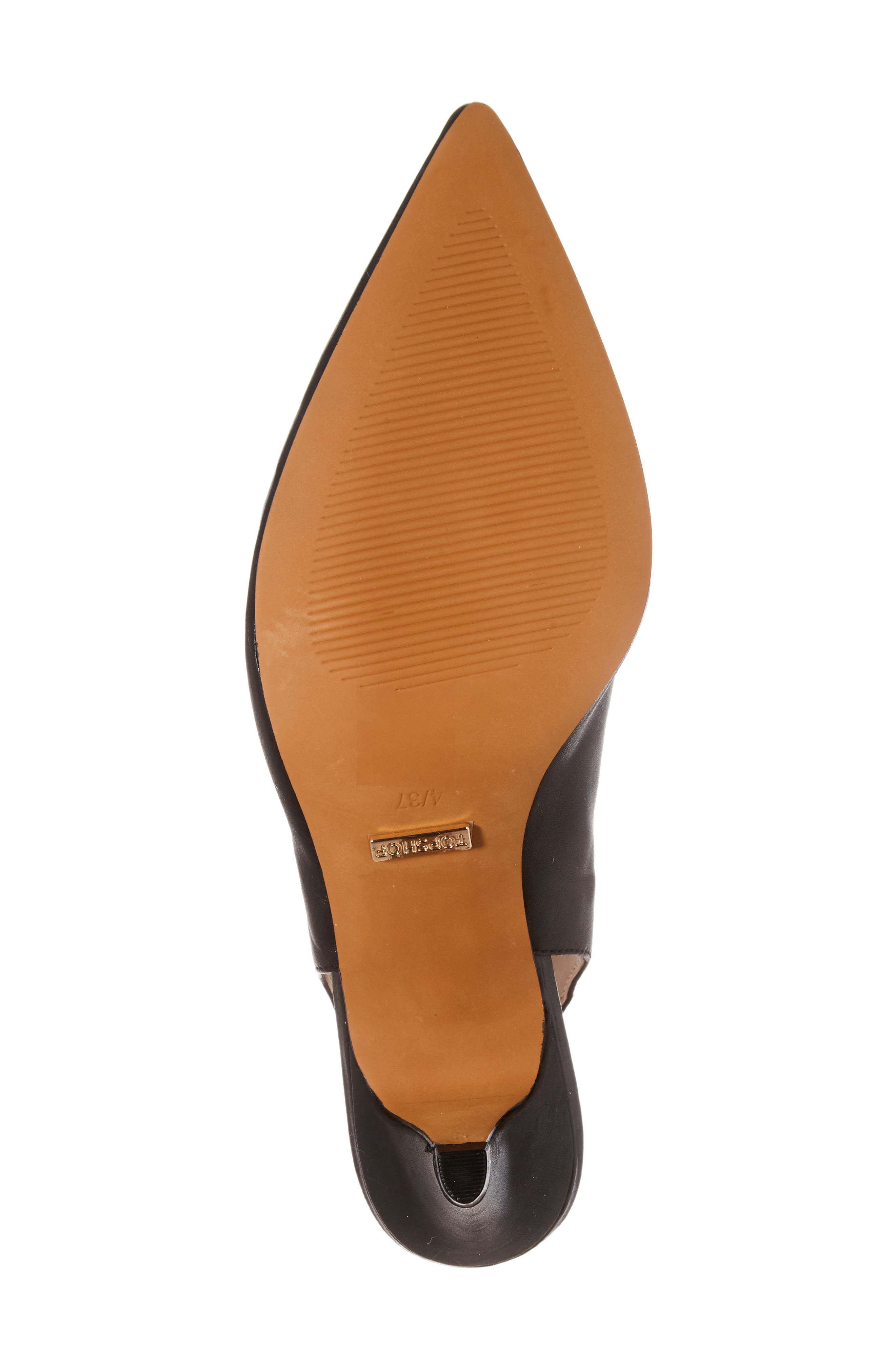 Topshop Jetset Slingback Pump, Alternate, color, 