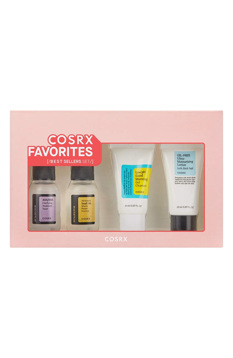 COSRX Favorites Best Seller Skin Care Set (Limited Edition) $25 Value, Main, color, 