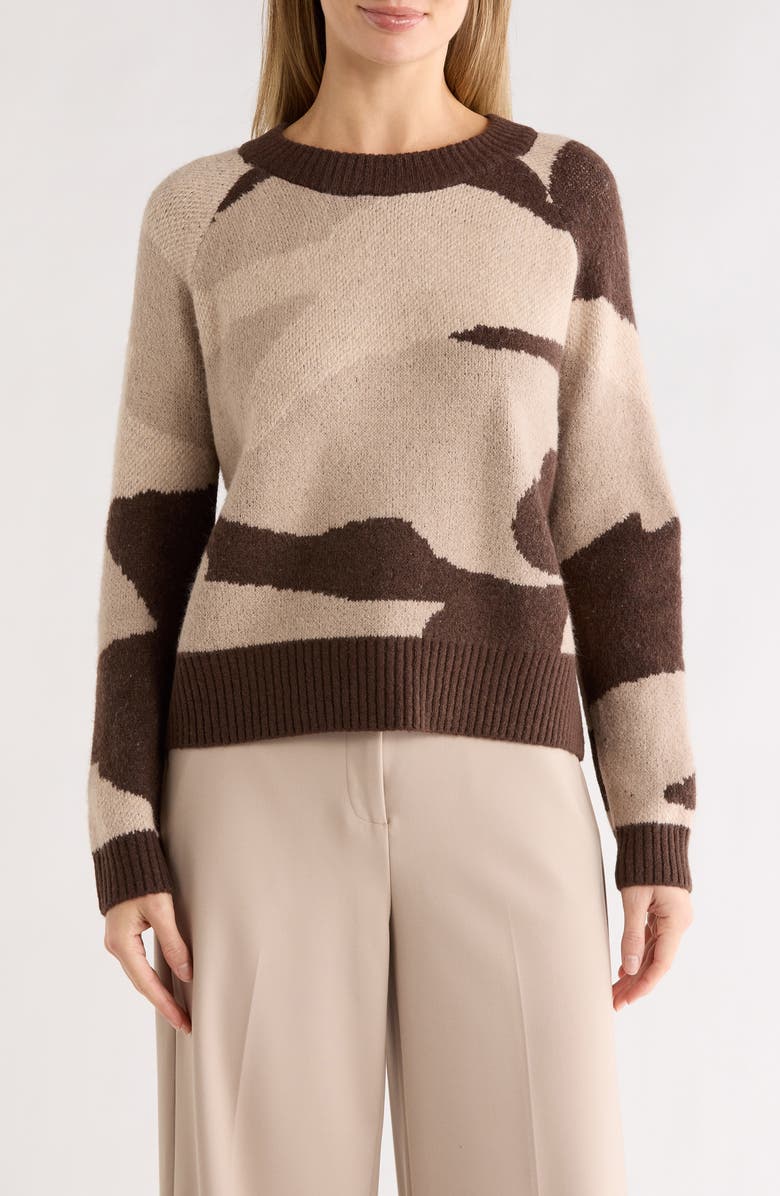 CYRUS Pattern Sweater, Main, color, Desert Camo