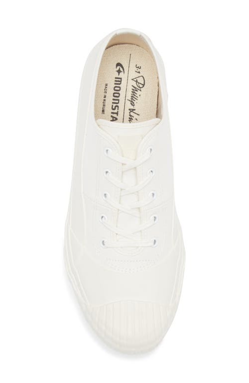 3.1 Phillip Lim Canvas Low Top Sneaker In Alpine White
