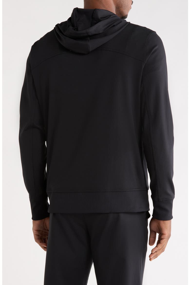 Lux Damson Performance Hoodie, Alternate, color, BLACK