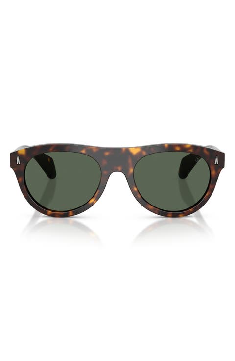 53mm Splash Oval Sunglasses