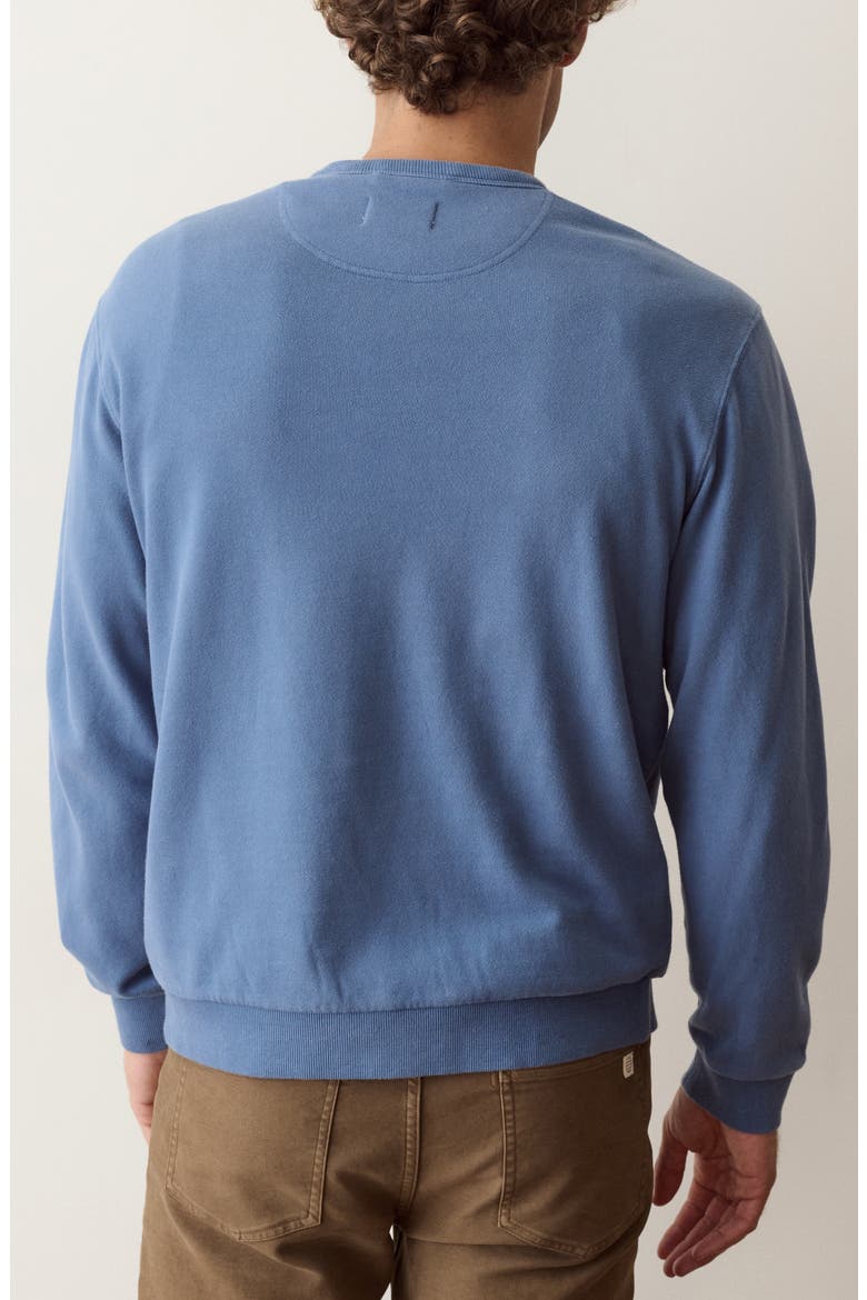 Cloud 9 Terry Relaxed Crewneck Sweatshirt, Alternate, color, COPEN BLUE