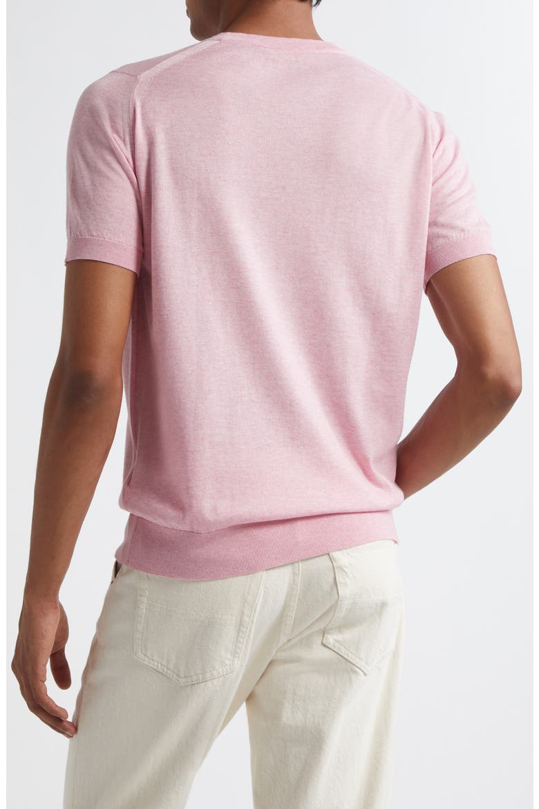 Coulter Sea Island Cotton & Cashmere T-Shirt (Nordstrom Exclusive), Alternate, color, ROSEATE