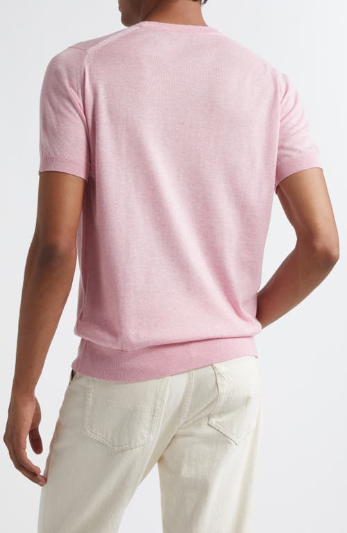 John Smedley Coulter Sea Island Cotton & Cashmere T-shirt