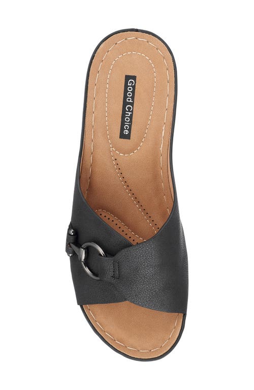 Gc Shoes Women's Bay Wedge Sandals In Black