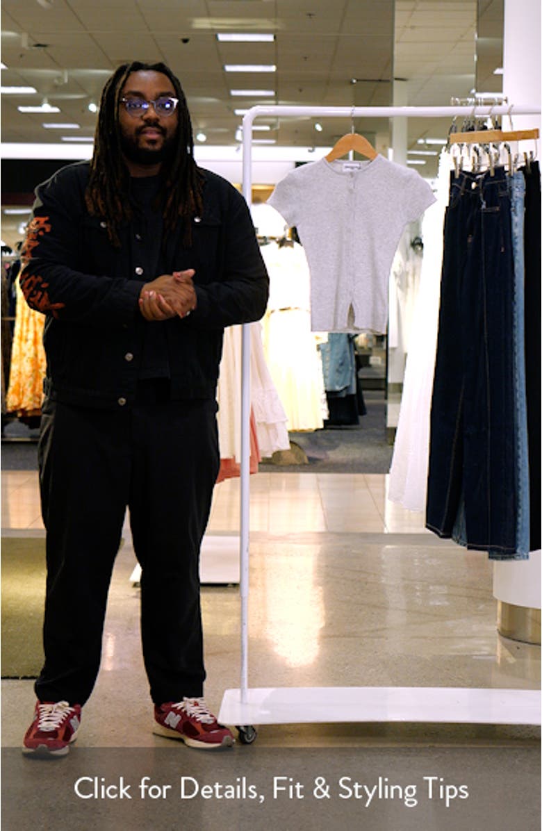 Suzu Short Sleeve Cardigan, sales video thumbnail