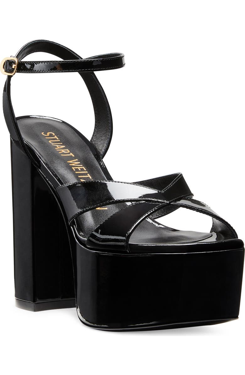 Stuart Weitzman Miami Square High 140 Platform Sandal, Main, color,