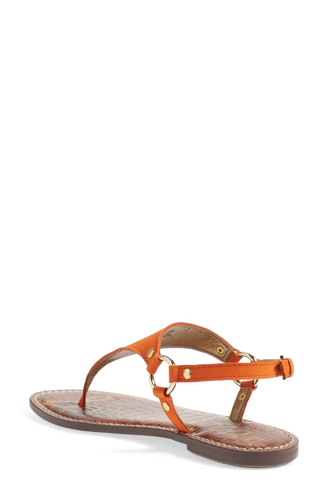 Sam Edelman Greta Sandal, Alternate, color, Tangelo Leather