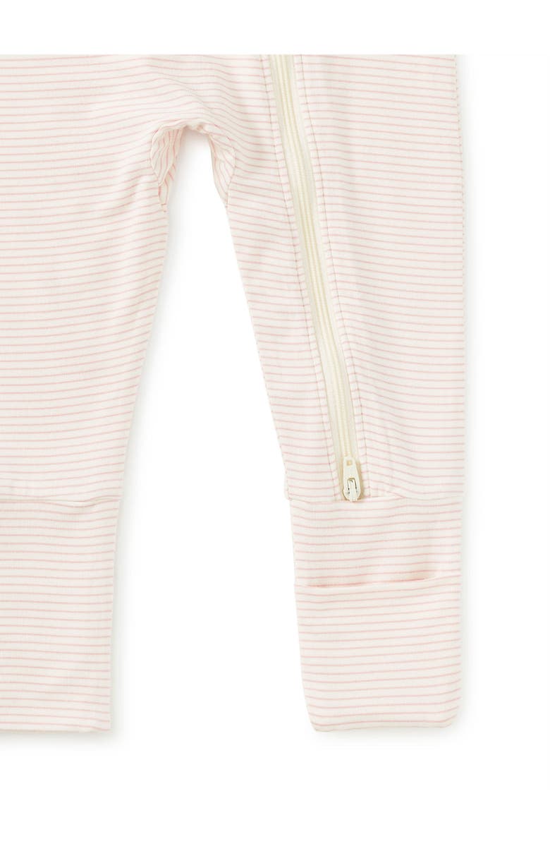 Tea Collection Footed Baby Romper, Alternate, color, Honeysuckle Rose