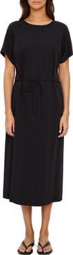 Michael Stars Evangeline Cotton Jersey Midi Dress