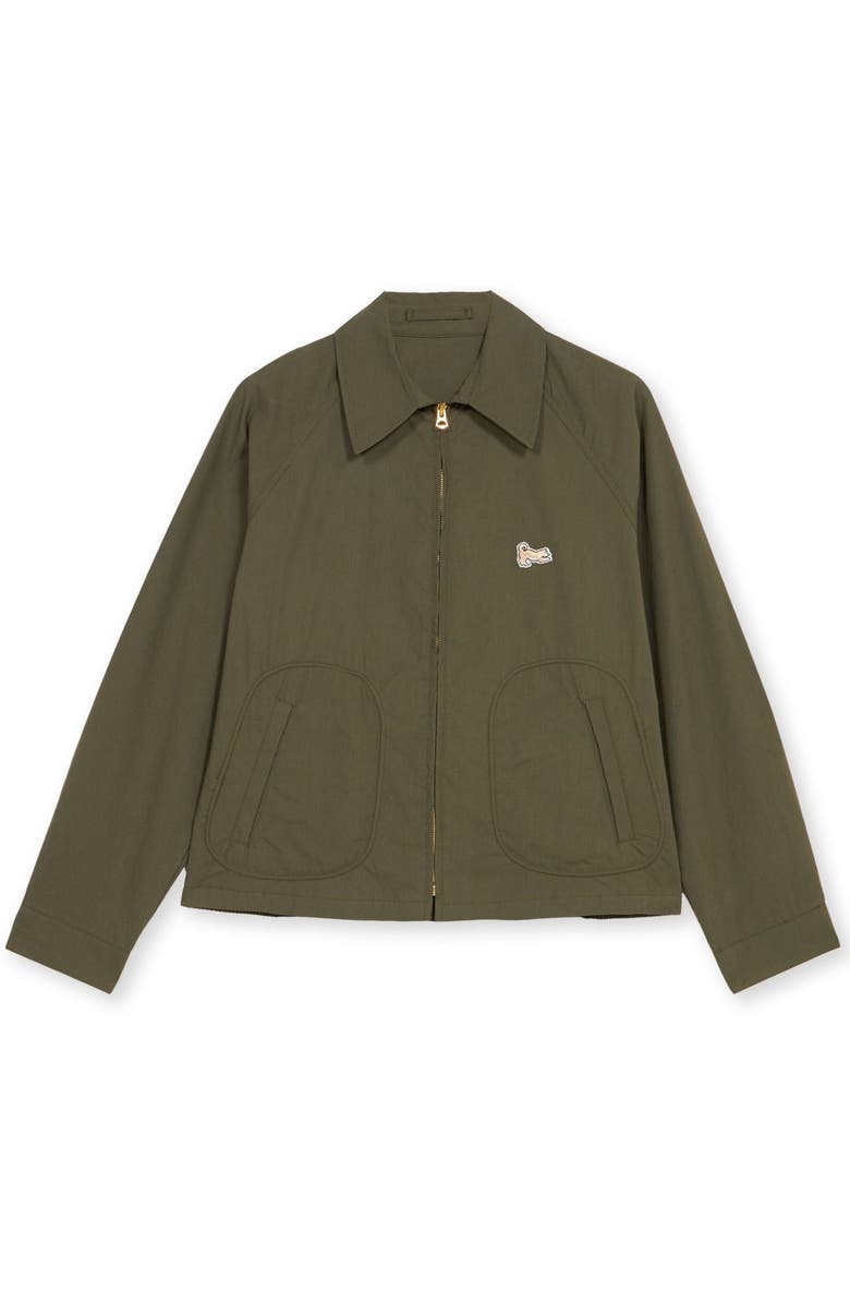 Fortela Cotton Bomber Jacket, Main, color, Green