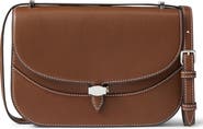 Veronica Beard Dash Leather Saddle Bag