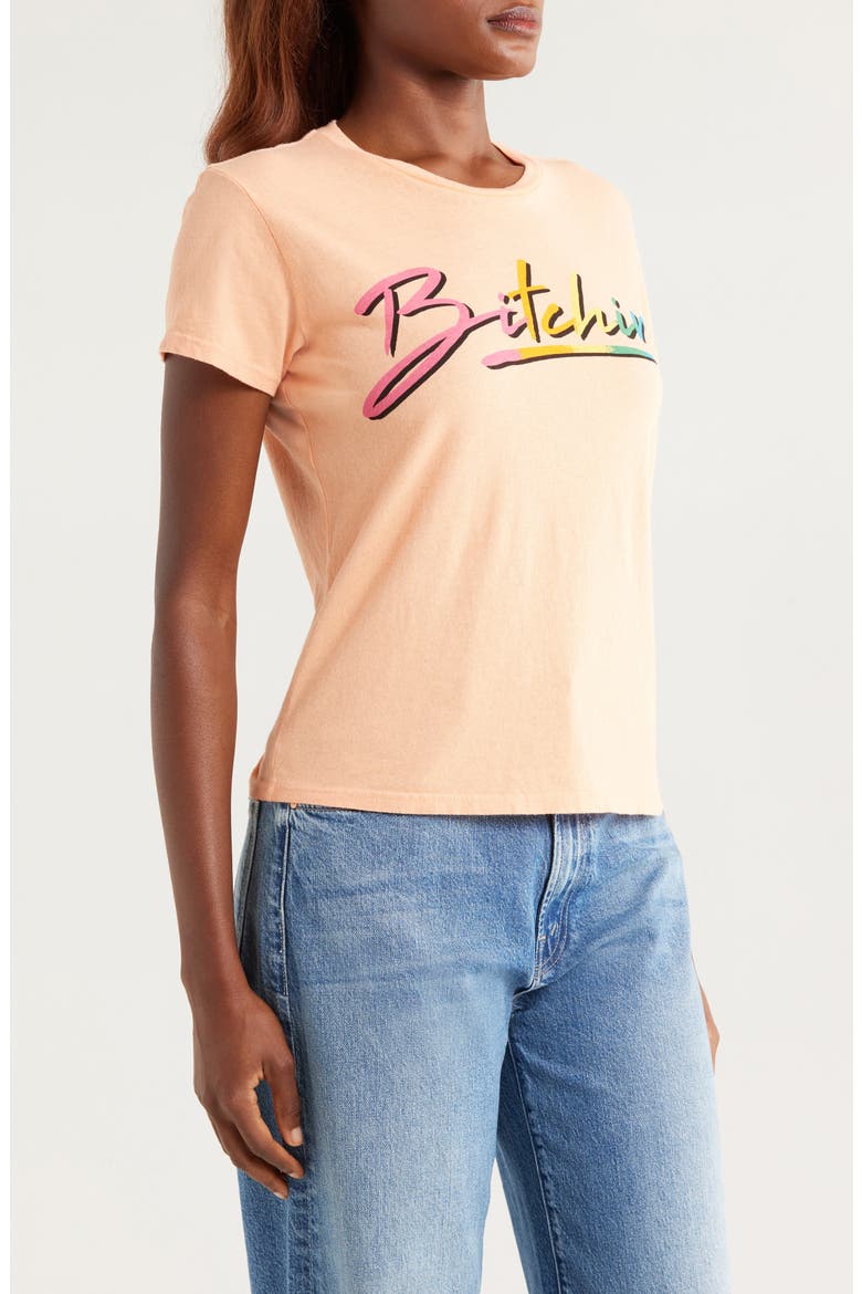 The Lil Goodie Goodie Graphic Tee, Alternate, color, PEACH COBBLER- BITCHN