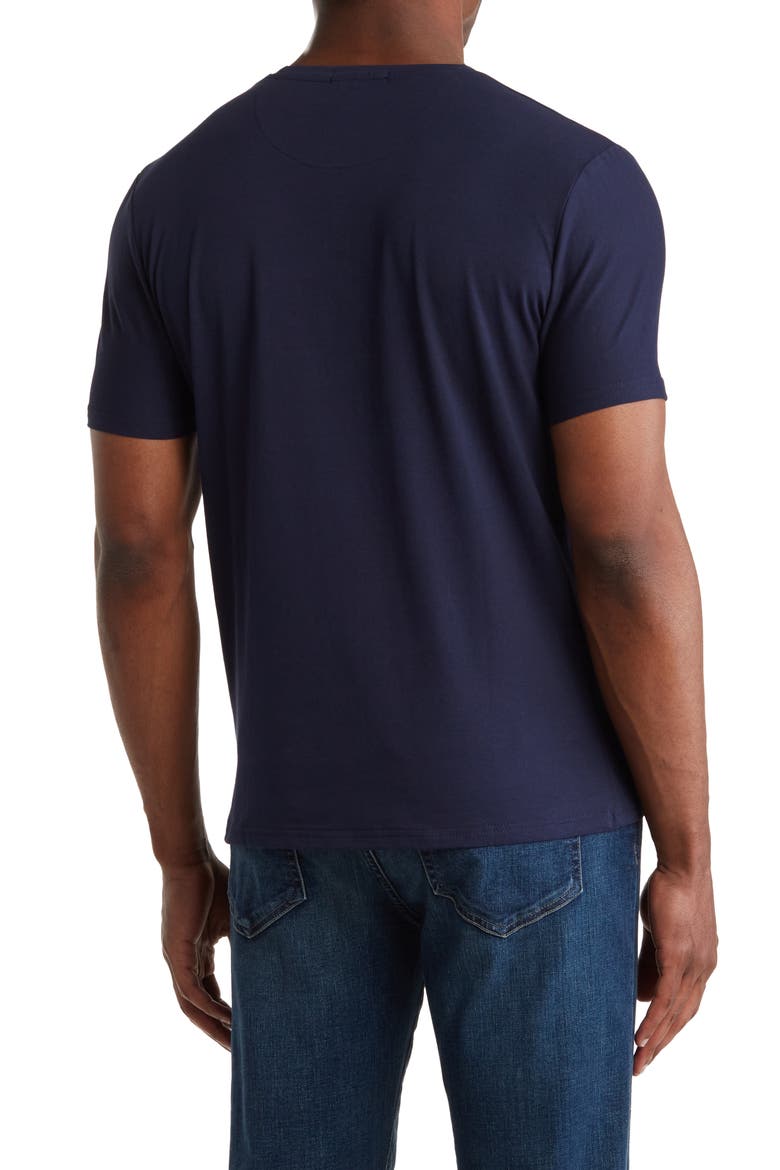 Solid Crewneck T-Shirt, Alternate, color, NAVY