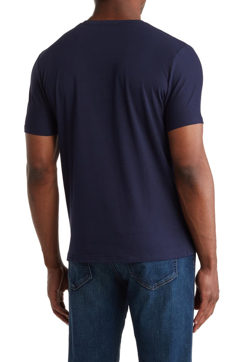 T.R. PREMIUM Solid Crewneck T-Shirt, Alternate, color, Navy