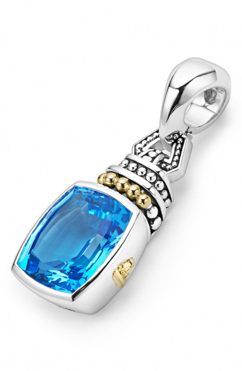 LAGOS Rittenhouse Semiprecious Stone Clip Pendant, Main, color, 