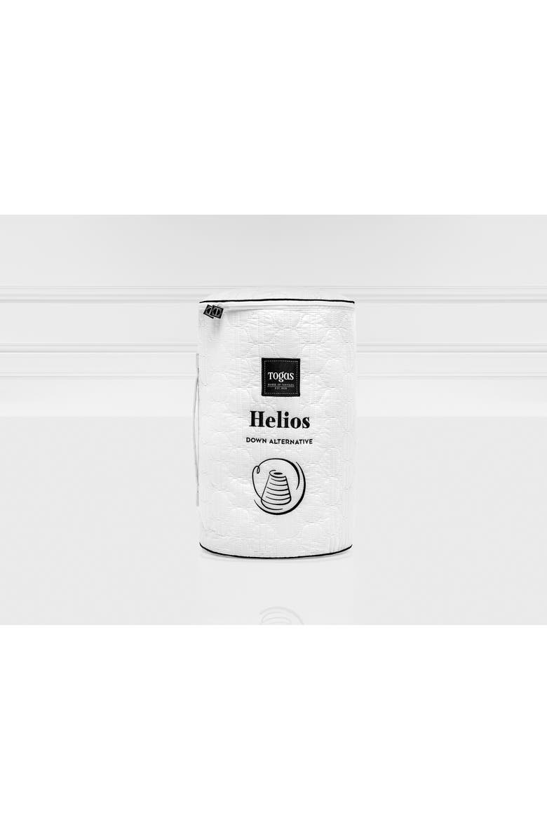 Togas Helios comforter, Alternate, color, White