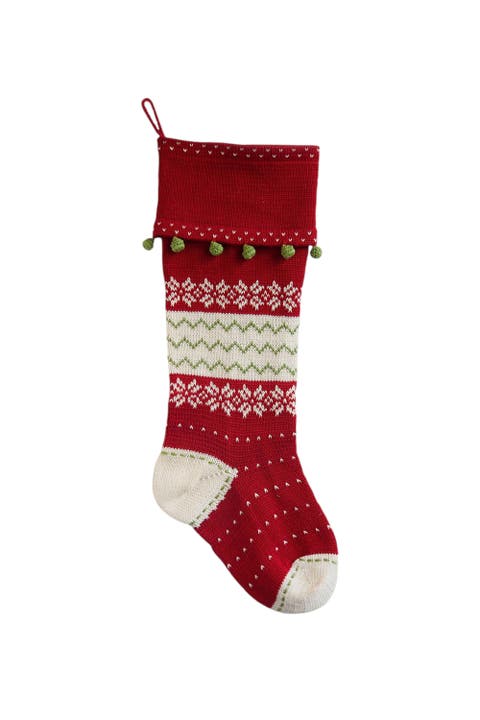 Nordic Smooth-Cuff Stocking