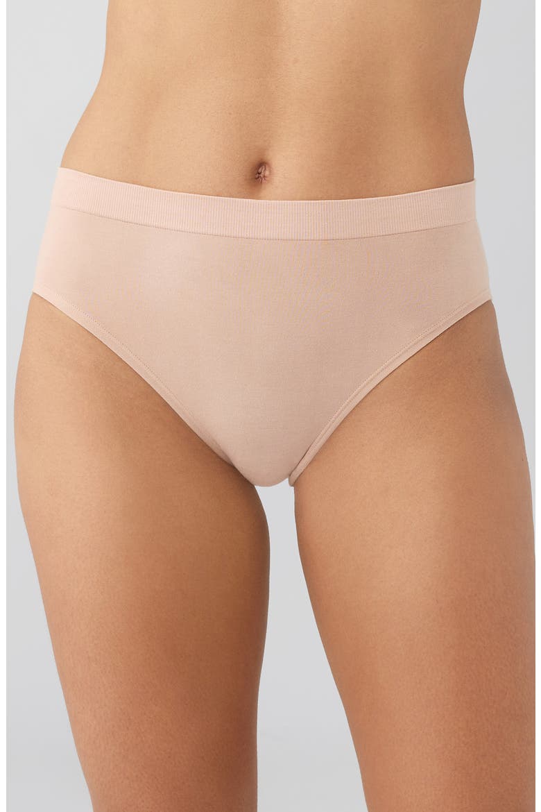 B-Smooth® Natural High Cut Briefs, Main, color, ROEBUCK