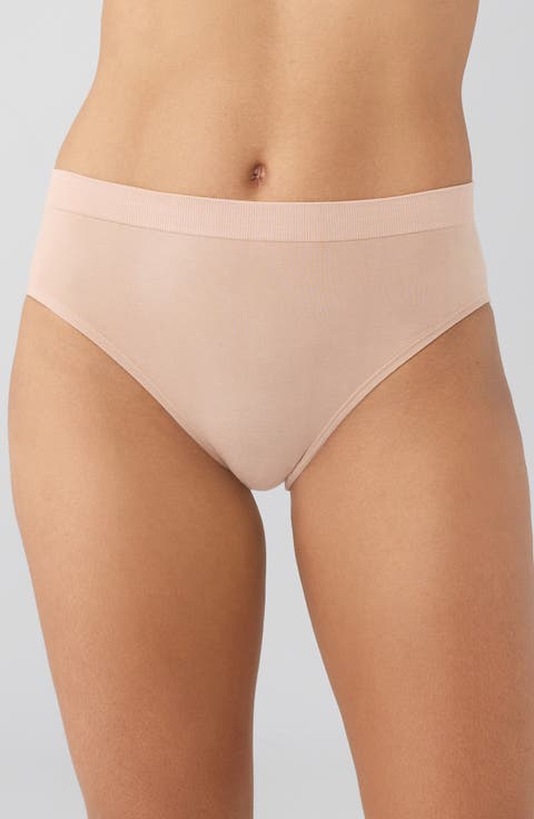 B-Smooth® Natural High Cut Briefs