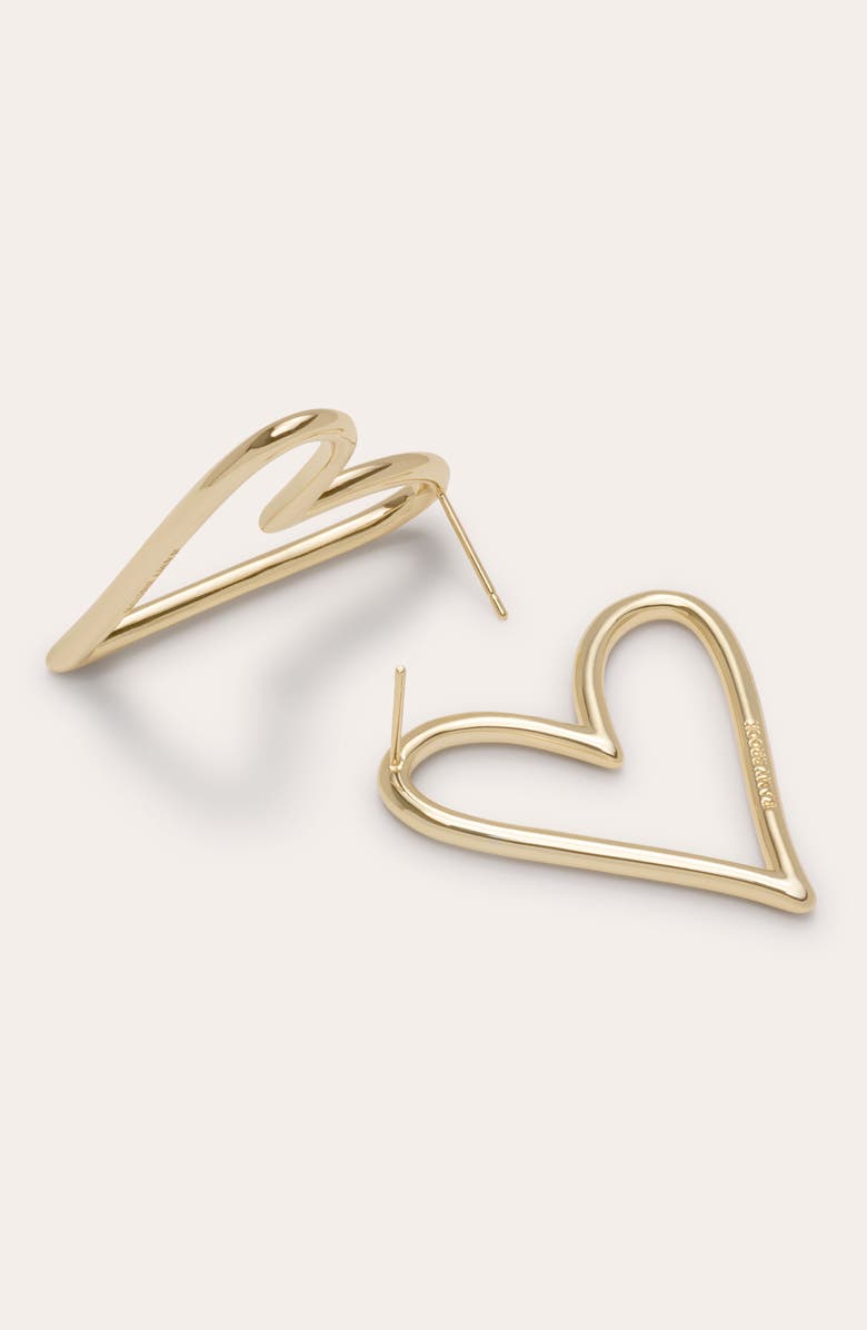 Ramy Brook Love Small Stud Earrings, Alternate, color, Gold