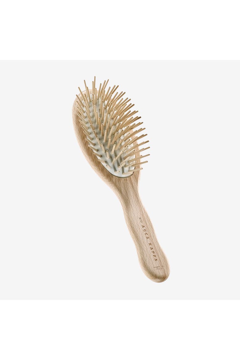 Natura Oval Brush - Wooden Pins, Alternate, color, Wood