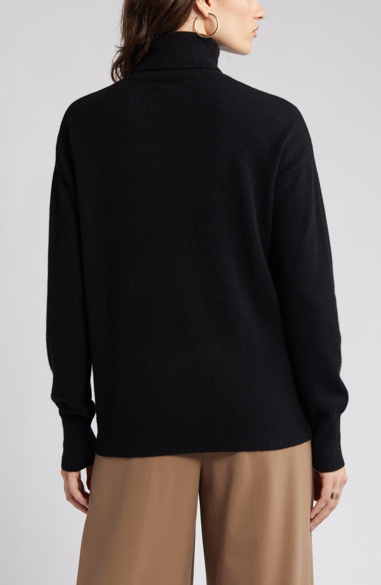 Nordstrom Cashmere Turtleneck Sweater, Alternate, color,