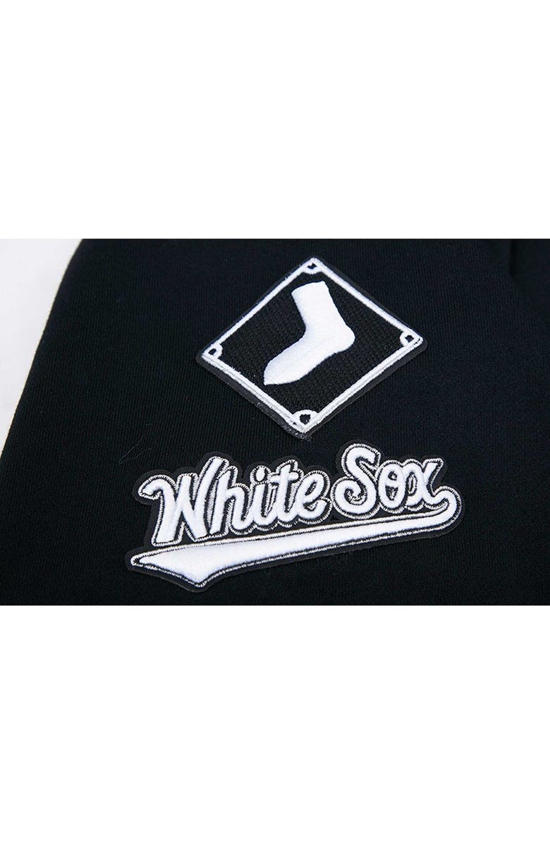 PRO STANDARD Women's Pro Standard Black Chicago White Sox Mash Up Pullover Sweatshirt, Alternate, color, 