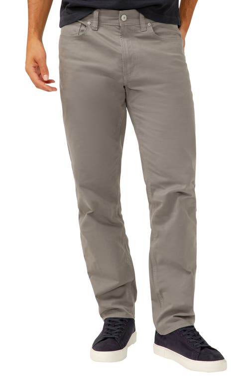 Silver Jeans Co. Men's Eddie Classic Athletic Fit Tapered Leg Essential Twill Pants In Gray