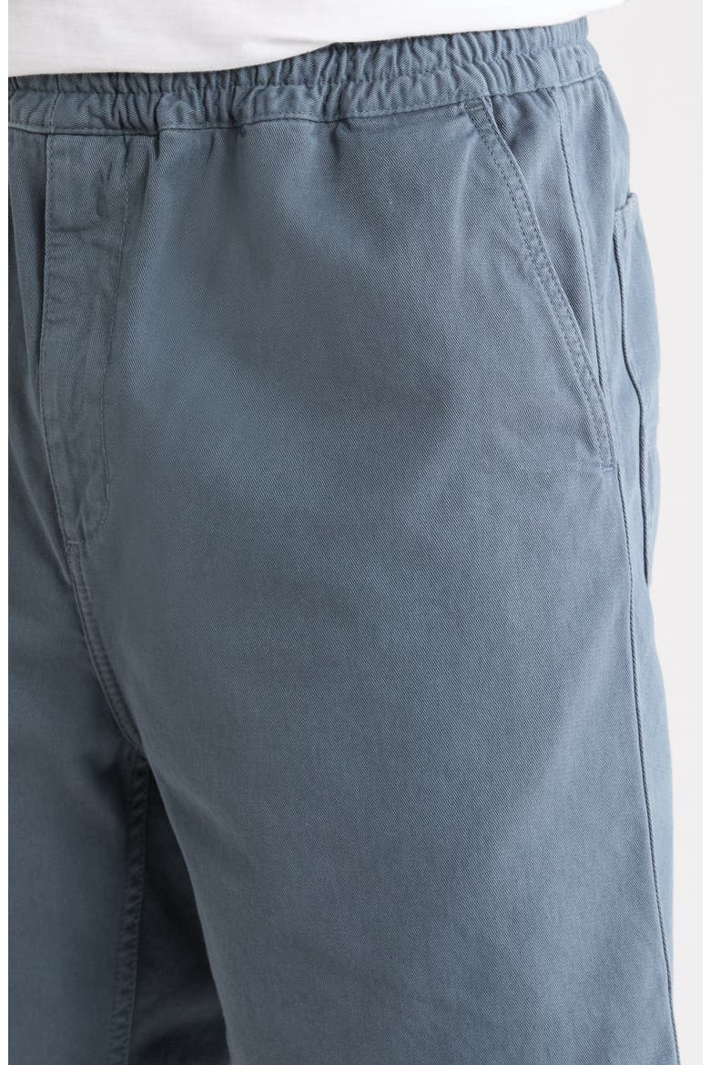 Flint Organic Cotton Twill Shorts, Alternate, color, COZY BLUE (GARMENT DYED)