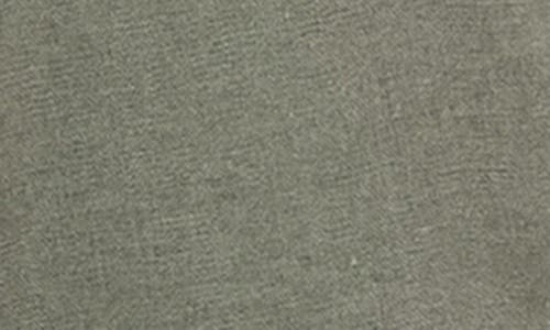 Mango Menorca Off The Shoulder Linen Dress In Green