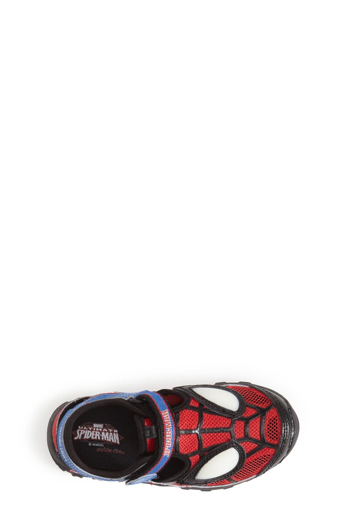Stride Rite 'Spider-Man - Webbed Wonder' Light-Up Sneaker, Alternate, color, 